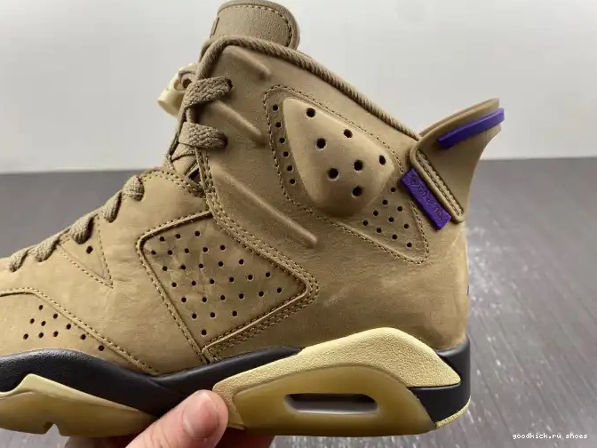 Cheap Air Jordan Kelp FD1643-300 Gore-Tex Brown 6 WMNS 0508